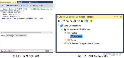 XamarinSQLite教程建立資料表