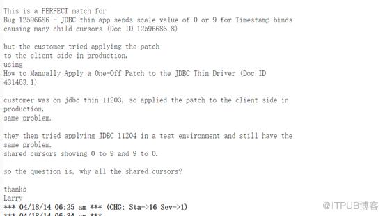 重啟大法失效？詳述Oracle11g因JDBC bug引發異常Library Cache Lock等待處理事件