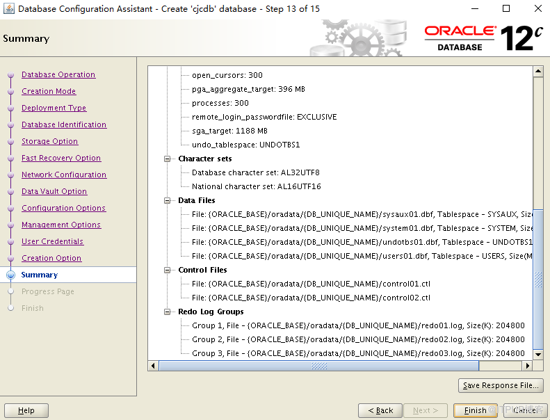 Oracle 12c nocdb轉換成cdb