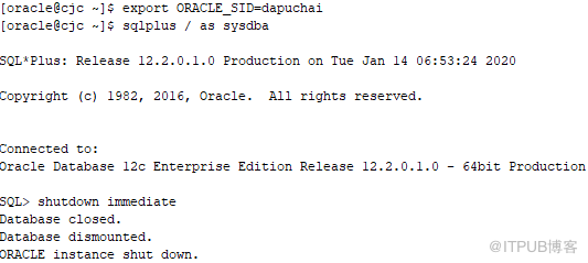 Oracle 12c nocdb轉換成cdb