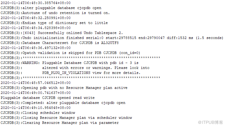 Oracle 12c nocdb轉換成cdb