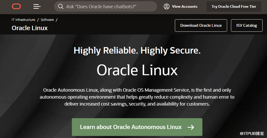 Oracle Linux 7.5下載和安裝