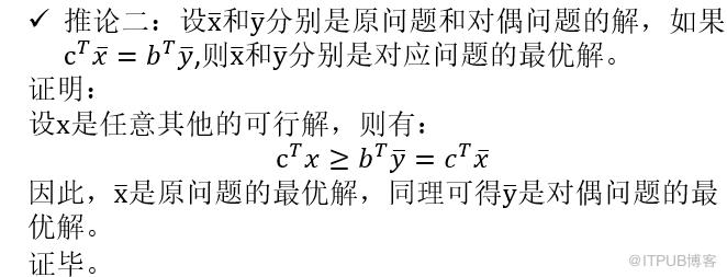 解析對偶理論與對偶單純性法