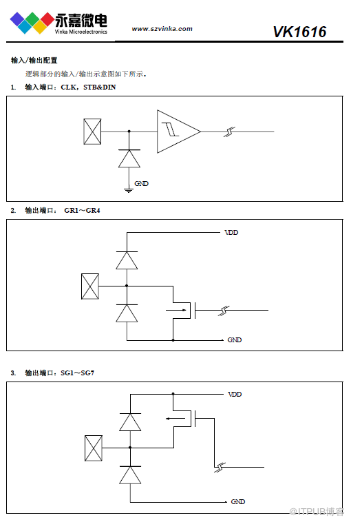 LED驅動晶片（IC）-VK1616  SOP/DIP16，LED數顯/數碼管顯示驅動晶片