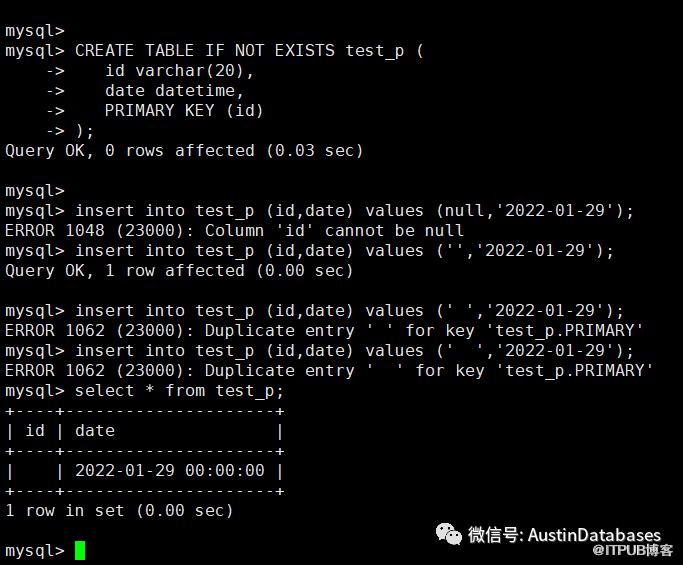 MYSQL  主鍵的那些 “有意思” 故事