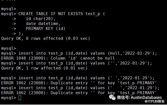 MYSQL  主鍵的那些 “有意思” 故事