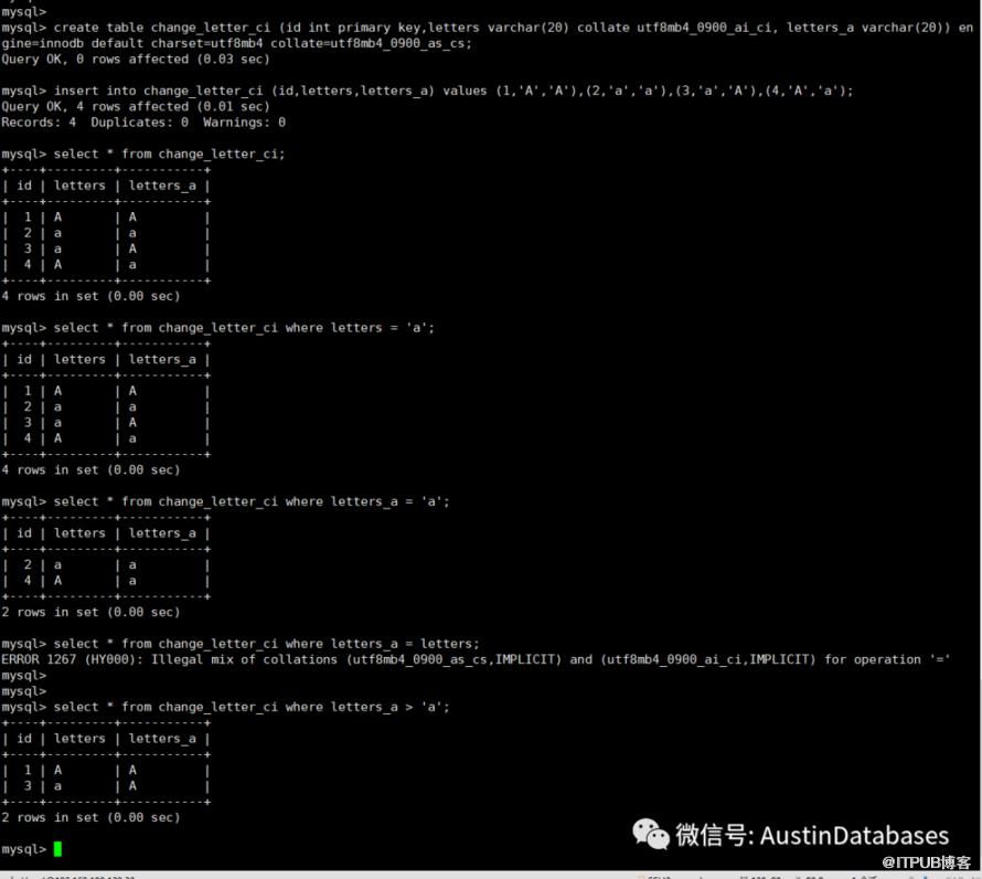 MYSQL collation 選好還能換嗎