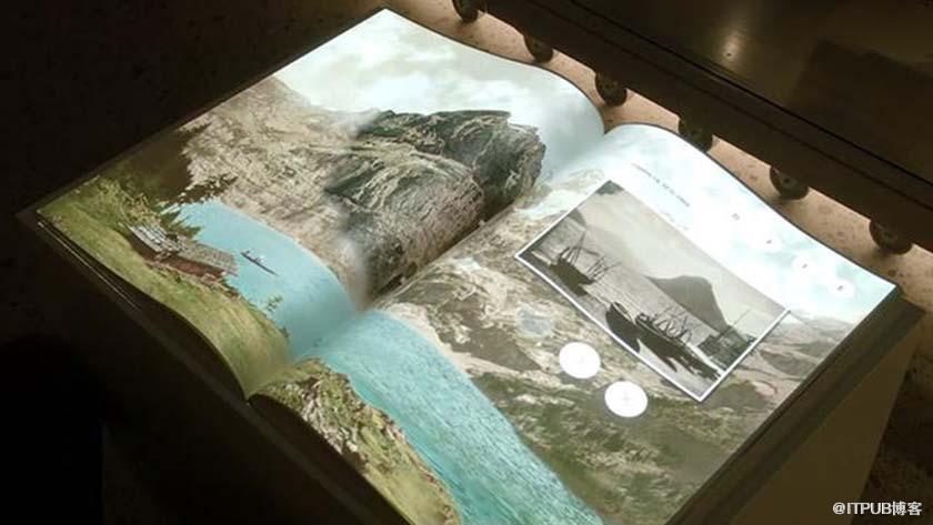 历史故事虚拟翻书设备