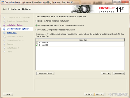【RAC】oracleRAC10G_update_oracleRAC11g_for_linux_升级数据库