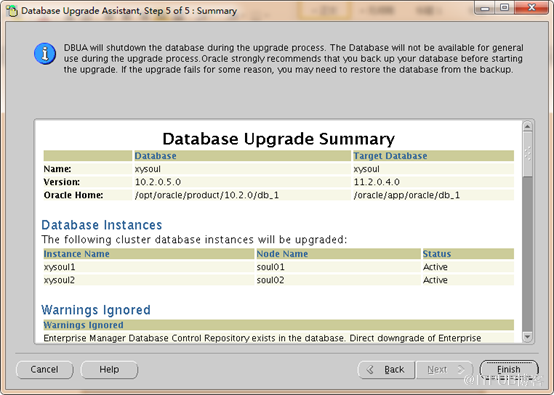 【RAC】oracleRAC10G_update_oracleRAC11g_for_linux_升级数据库