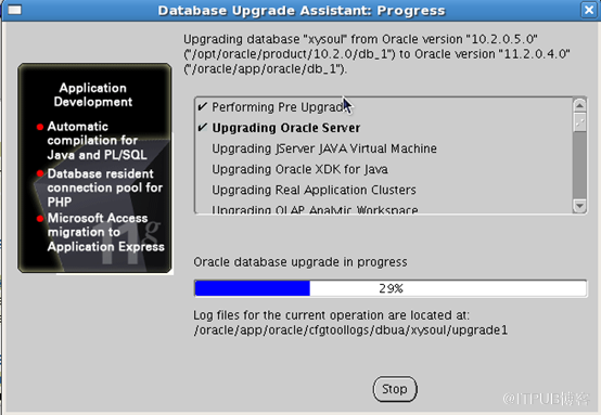 【RAC】oracleRAC10G_update_oracleRAC11g_for_linux_升级数据库