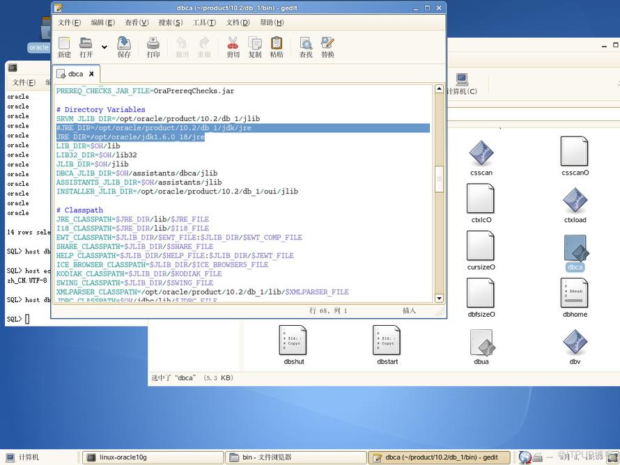 在suse <wbr>linux <wbr>enterprise <wbr>10 <wbr>中安装 <wbr>oracle <wbr>10g <wbr>(带图