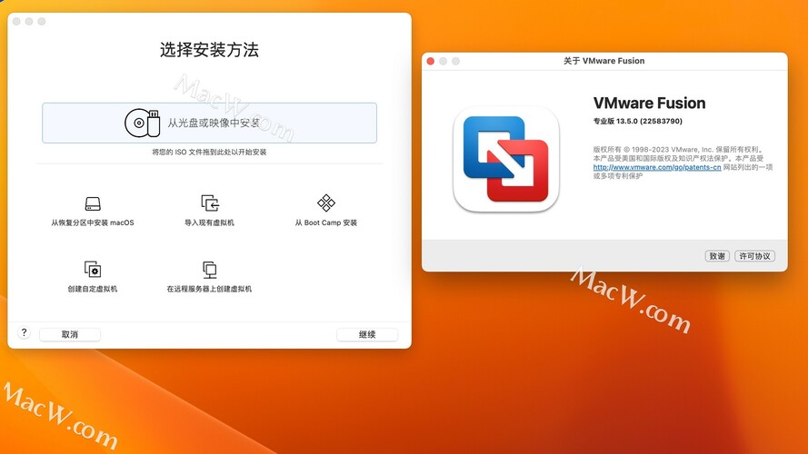 vmware fusion pro 13 虚拟机详细图文安装教程 内含vm密钥