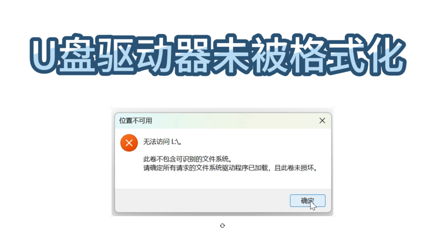 优盘驱动器未格式化的挑战与数据恢复策略 优盘驱动器未格式化的挑战与数据恢复策略