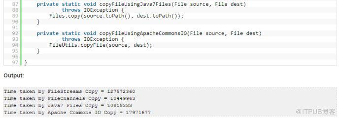 Java中的4种文件复制方法