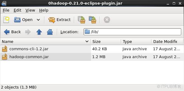 重新配置hadoop-0.21.0-eclipse-plugin.jar