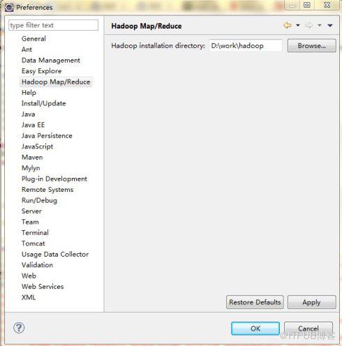 Eclipse&nbsp;<wbr>安装使用hadoop插件