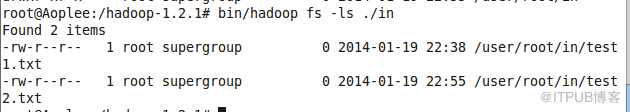 hadoop_配置环境完成，统计单词字数