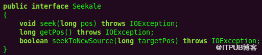 Hadoop：HDFS&mdash;文件IO
